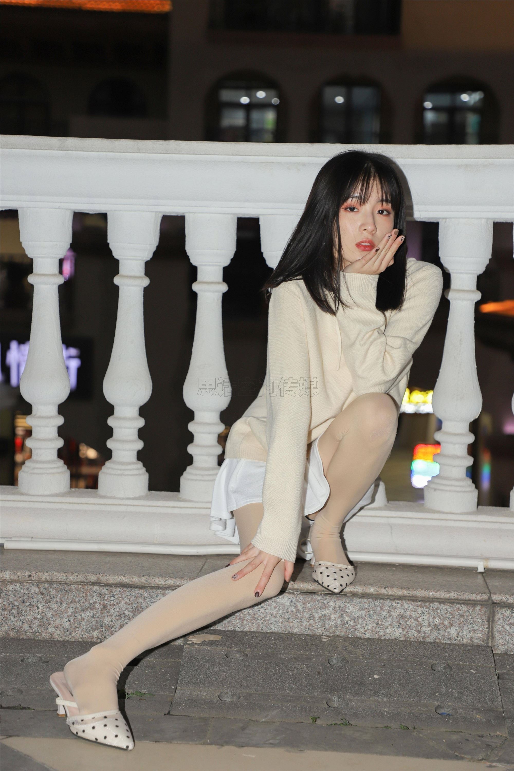 SiHua思话 SJ058 小狐狸 步行街日系软妹